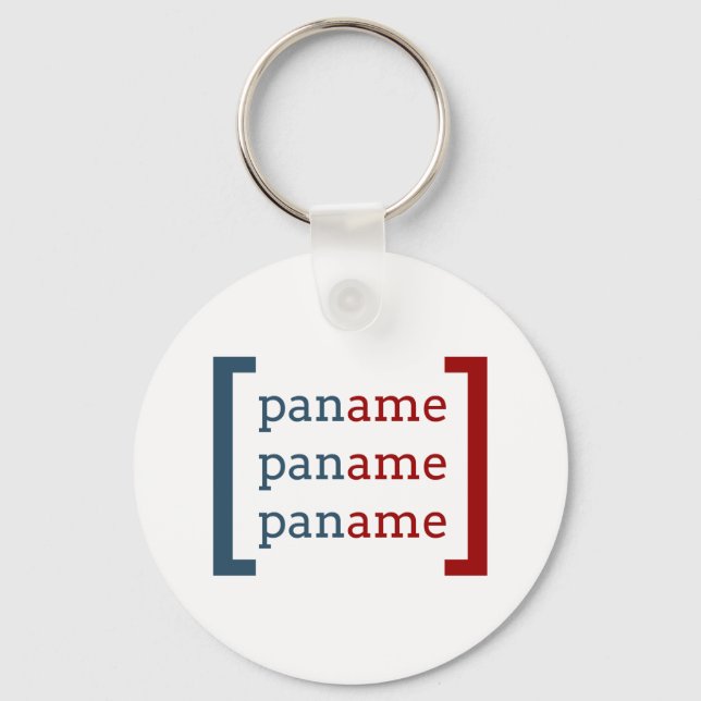 Paname Key Ring (Front)
