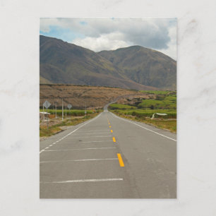Panamerican Highway, Ecuador Postcard