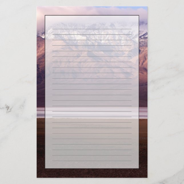 Panamint Range and Basin Stationery (Front)