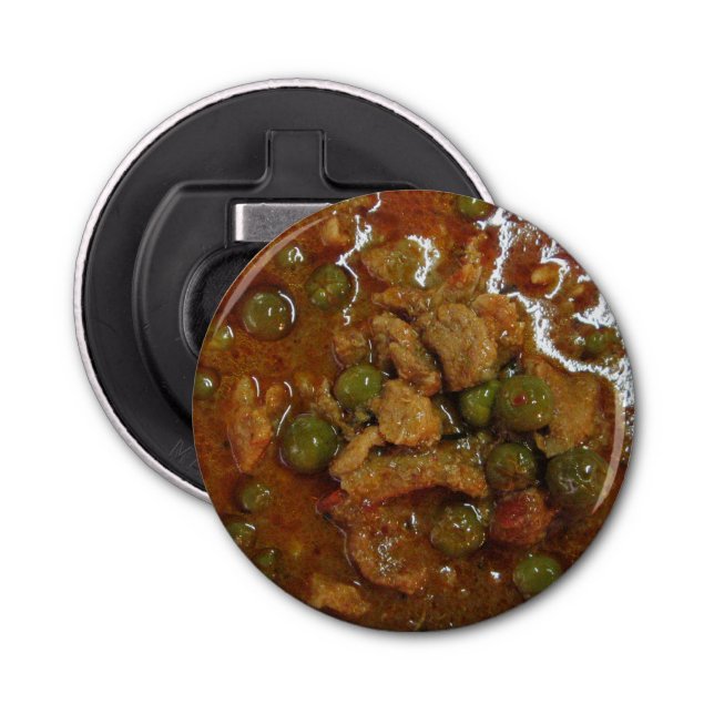 Panang Thai Curry [พะแนง] ... Thailand Street Food Bottle Opener (Front)