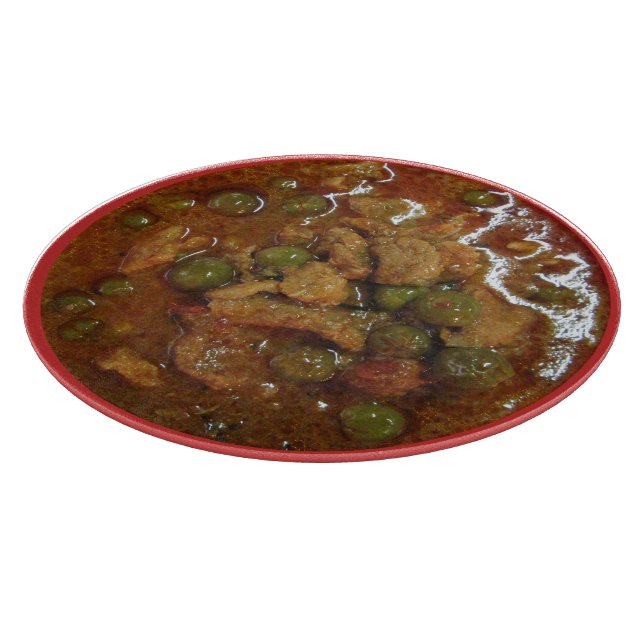 Panang Thai Curry [พะแนง] ... Thailand Street Food Cutting Board (Corner)