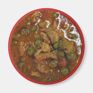 Panang Thai Curry [พะแนง] ... Thailand Street Food Magnet