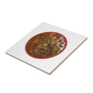 Panang Thai Curry [พะแนง] ... Thailand Street Food Tile