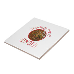Panang Thai Curry ... Thailand Street Food Tile