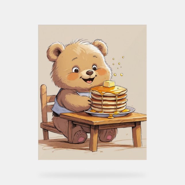 Pancake Bear Poster (Front)