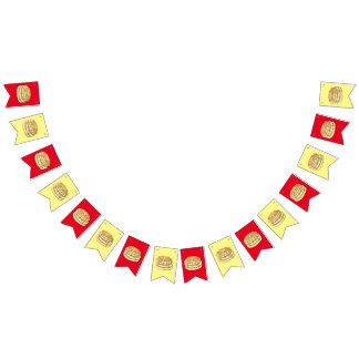 Pancake Birthday Party Flapjack Cute Kids Bunting