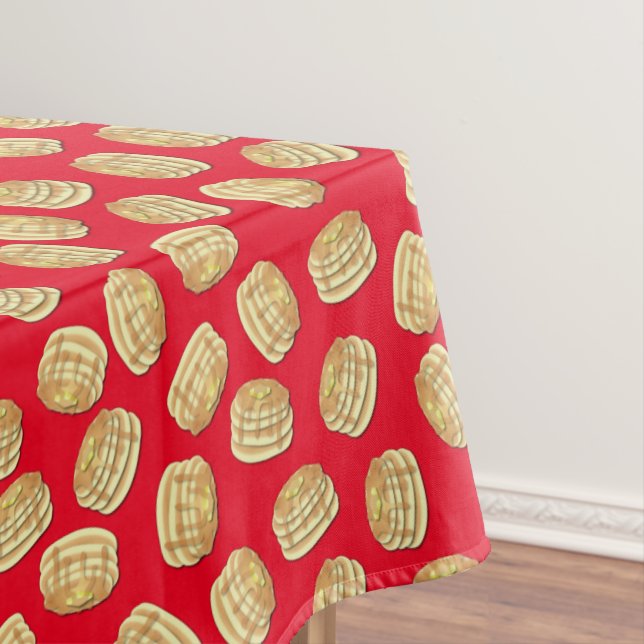 Pancake Birthday Party Flapjack Cute Kids Tablecloth (In Situ)