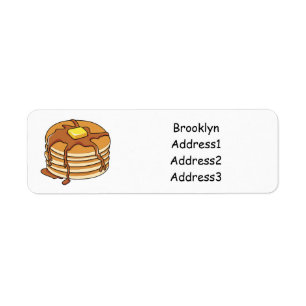 Pancake cartoon illustration