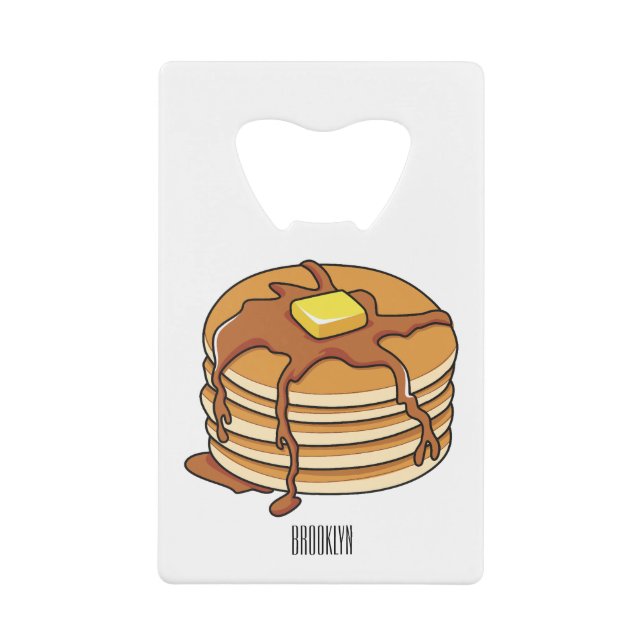 Pancake cartoon illustration  (Front)