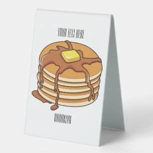 Pancake cartoon illustration