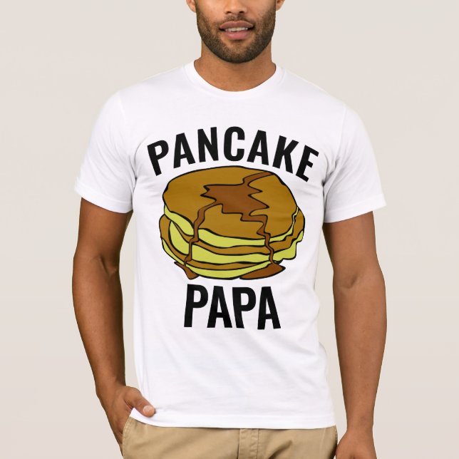 PANCAKE DAD PAPA T-SHIRTS (Front)