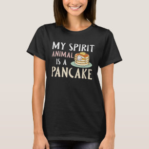 Pancake  Kids My Spirit Animal Is A Pancake T-Shirt