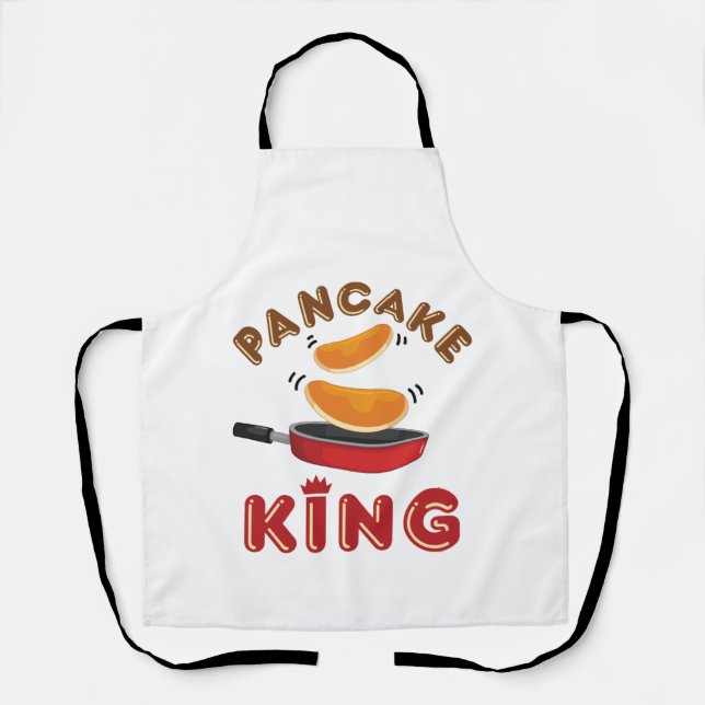 Pancake King Saturday Morning Pancakes Apron (Front)