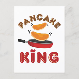 Pancake King Saturday Morning Pancakes Postcard
