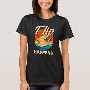 Pancake Lover Kids Flip Happens Premium T-Shirt