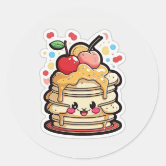 Pancake Pals: Adorable Breakfast Stickers