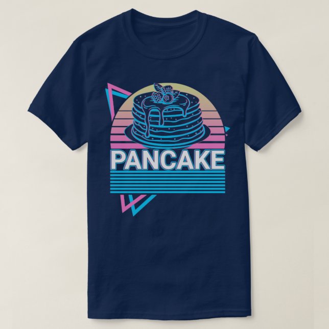 Pancake Retro Gift T-Shirt (Design Front)