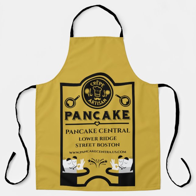 Pancake Seller Promotional Apron (Front)