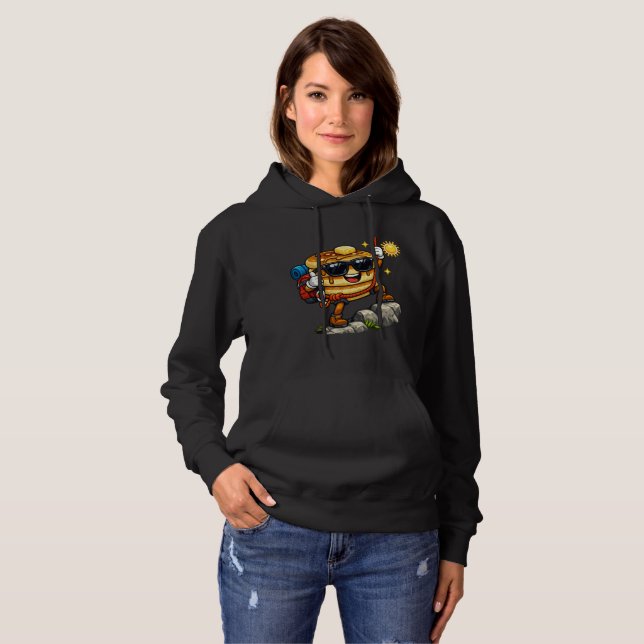 Pancake Stack Climbing  Hoodie (Front Full)