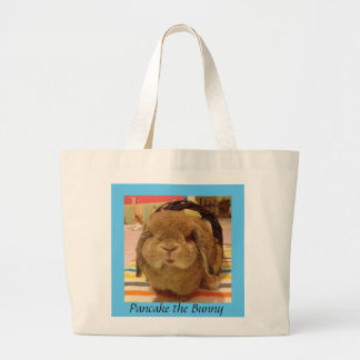 Pancake the Bunny grocery bag