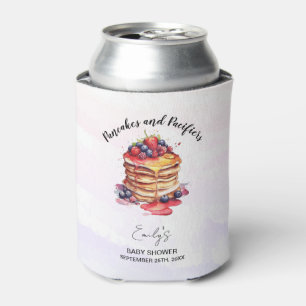 Pancakes and Pacifiers Brunch Baby Shower Can Cooler