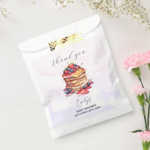 Pancakes and Pacifiers Brunch Baby Shower Favour Bags