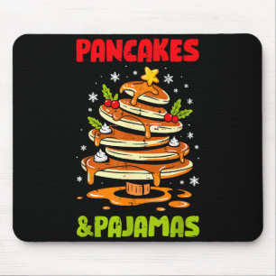 Pancakes And Pajamas Christmas Pancake Men Women K Mouse Mat