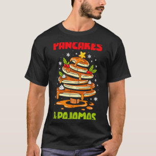 Pancakes And Pajamas Christmas Pancake Men Women K T-Shirt