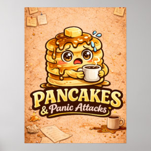 Pancakes and Panic Attacks - Foodie Fiends Poster