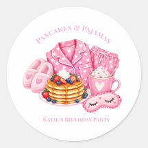 Pancakes and Pyjamas Girl's Birthday Party