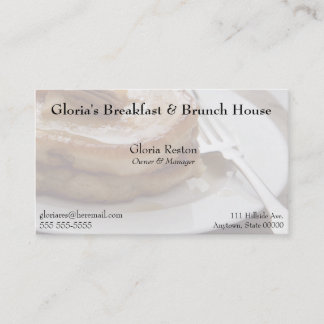 Pancakes Business Card