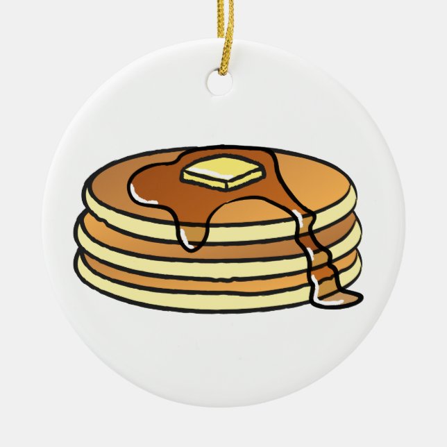Pancakes - Christmas ornament (Front)
