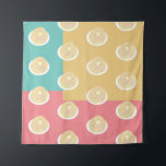 Pancakes Colourful  Pop Art  Style   Tapestry<br><div class="desc">Art Print for Kitchen with Pancakes</div>