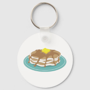 Pancakes Key Ring