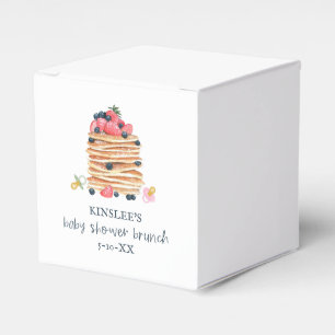 Pancakes & Pacifiers Baby Shower Brunch Favour Box