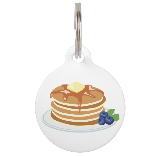 Pancakes Pet Tag (Front)