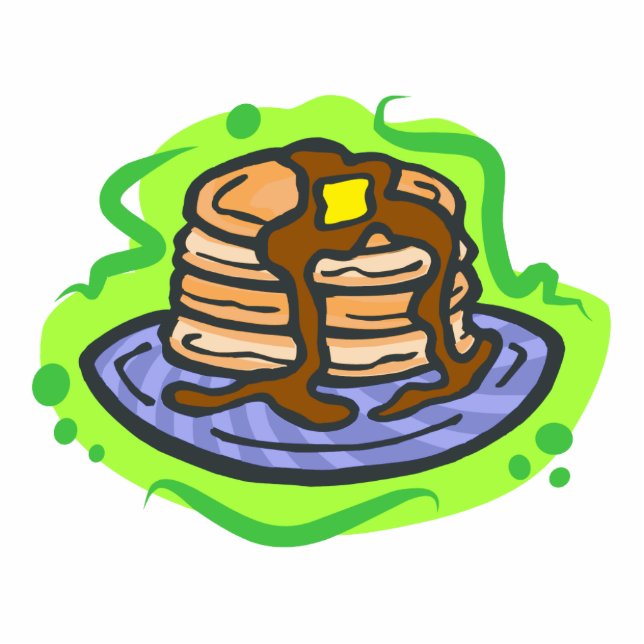 Pancakes Photo Sculpture Decoration (Front)