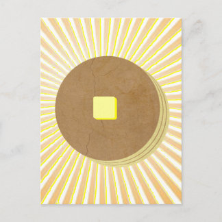 pancakes postcard