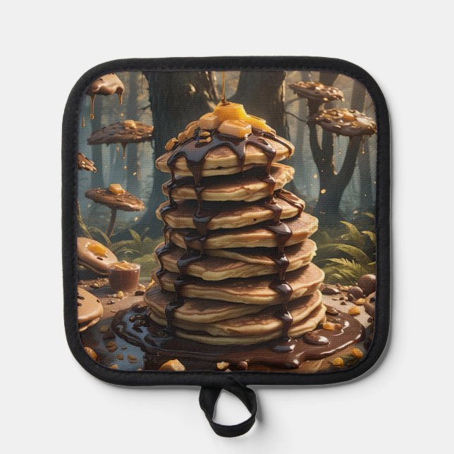 Pancakes Pot Holder (Front)