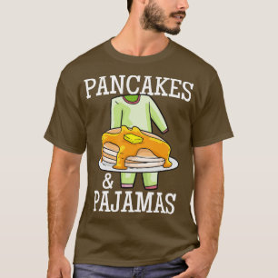 Pancakes Pyjamas Pajama Party T-Shirt