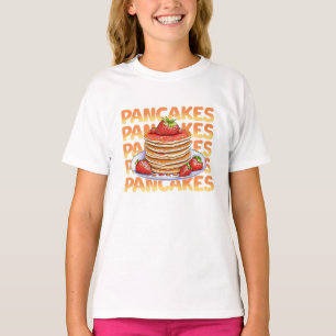 Pancakes Topped with Strawberries T-Shirt