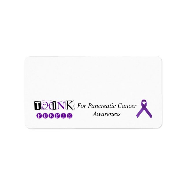 PanCan Awareness Mailing Labels (Front)