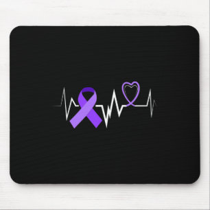 Panceratic Cancer Ribbon Panceratic Cancer Awarene Mouse Mat