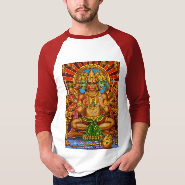 Panchamukha Hanuman T-Shirt (Front)