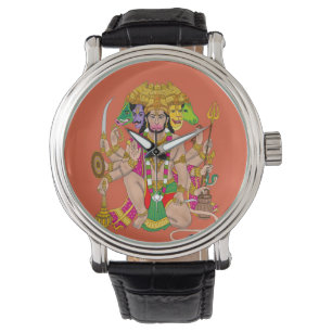 Panchmukhi Hanuman Wall Clock  Watch