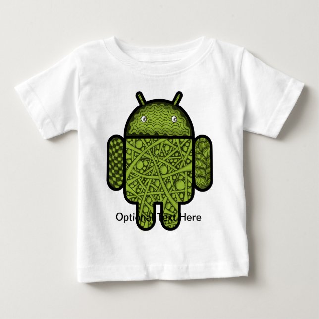 Pancho Doodle for Android™ Baby T-Shirt (Front)