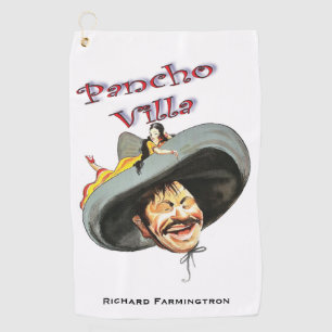 Pancho Villa 🔥 Mexican Hero General Golf Towel