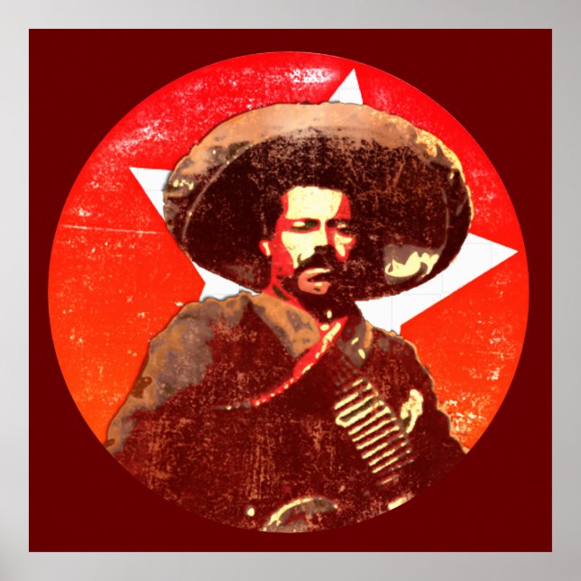 Pancho Villa Stuper Star Poster (Front)