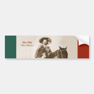 Pancho Villa - viva bumper sticker