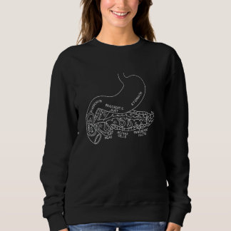 Pancreas Anatomy Pancreatic Pancreatitis Endocrino Sweatshirt